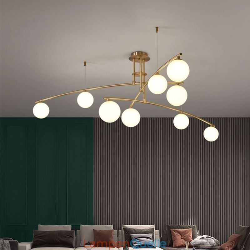Magic Bean Kronleuchter Glas Pendelleuchte