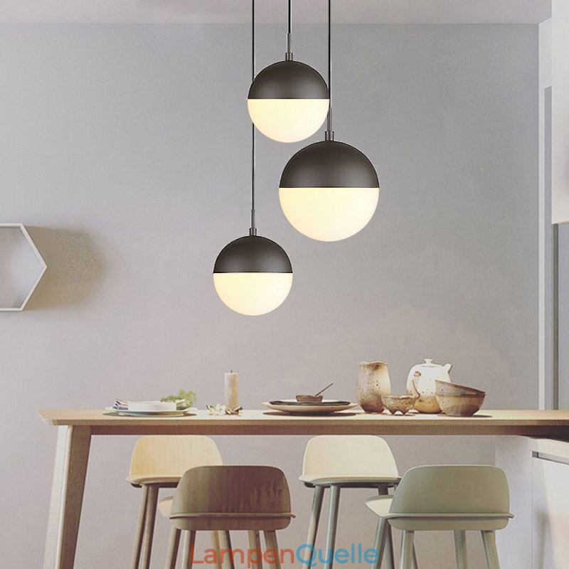 Moderne Glaskugel Pendelleuchte Insel Ideen Lampe