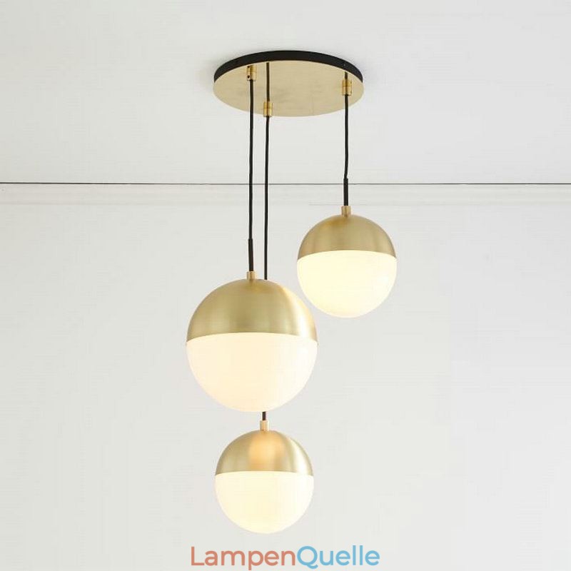 Moderne Glaskugel Pendelleuchte Insel Ideen Lampe