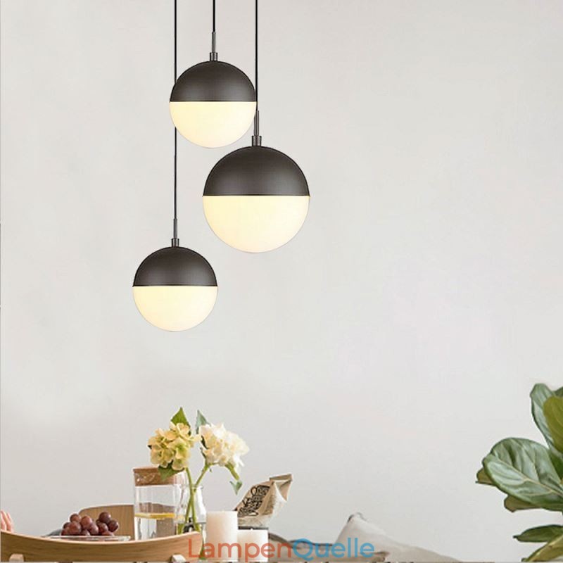 Moderne Glaskugel Pendelleuchte Insel Ideen Lampe