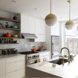 Moderne Glaskugel Pendelleuchte Insel Ideen Lampe