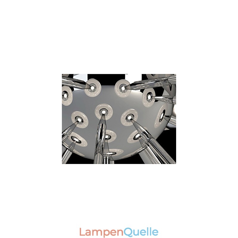 Moderne Yestaurant-Lampe, einfache kreisförmige Pendelleuchte aus Glas im europäischen Stil