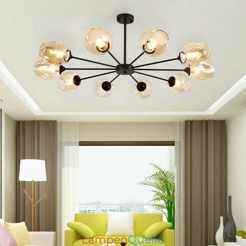Nordische Glas Pendelleuchte Magic Bean Form Lampe Kronleuchter Beleuchtung