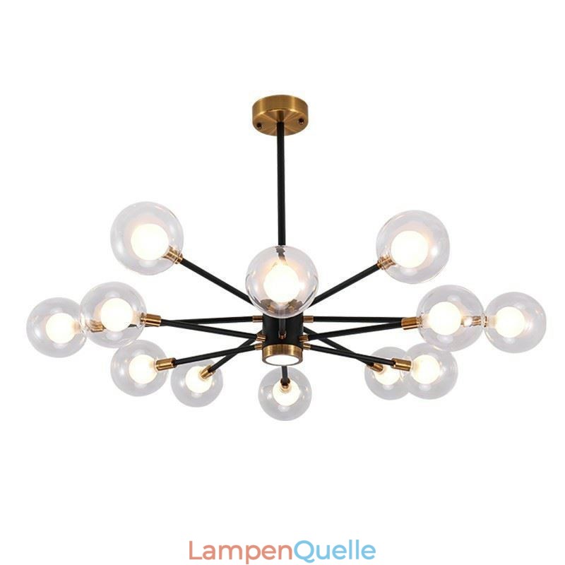 Nordic Glas Anhänger Licht Milchig Weiß Runde Lampe Kronleuchter Beleuchtung