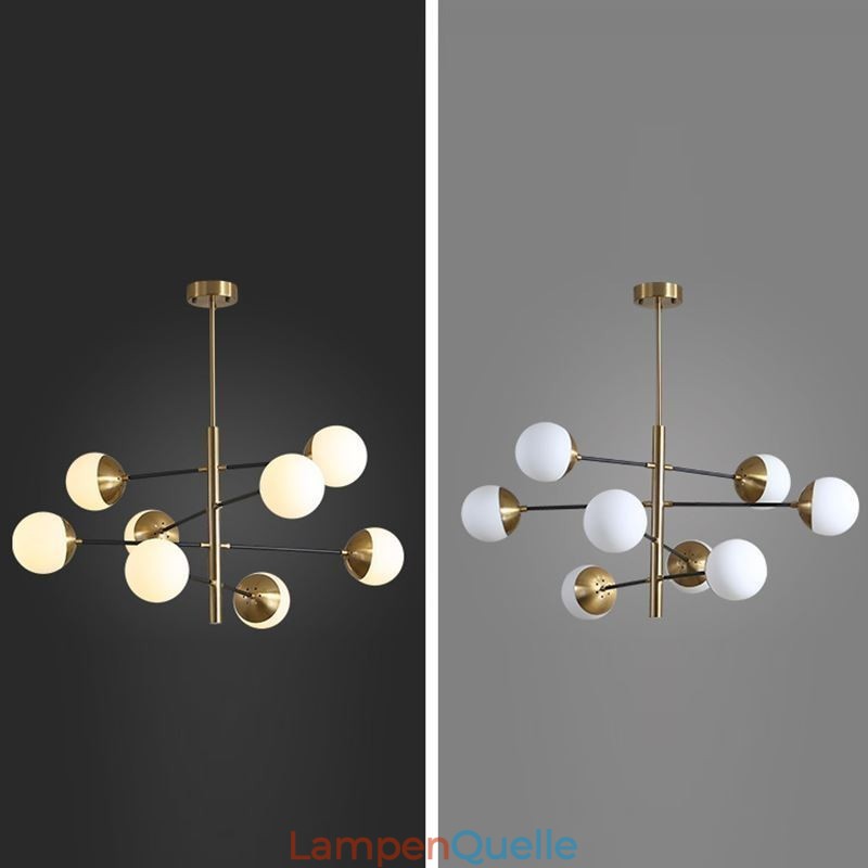 Nordische Glaspendelleuchte Magic Bean Shape Kronleuchter Beleuchtung Lampe