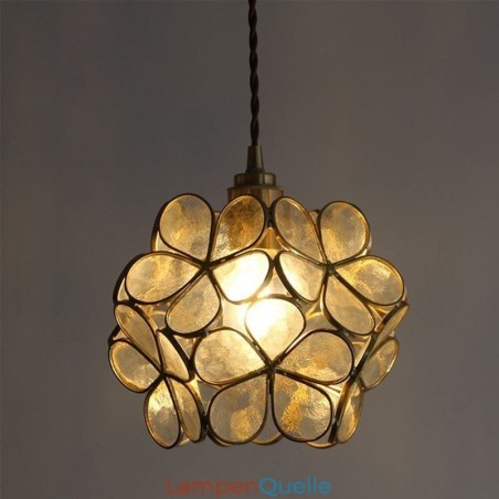 Nordic Kreative Pendelleuchte Glas Hause Beleuchtung Blütenblatt Form Lampe Nachttischlampe Nordic Kreative Pendelleuchte Glas Hause Beleuchtung Blütenblatt Form Lampe Nachttischlampe