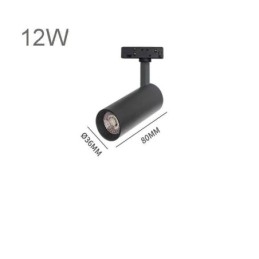 Kreisförmiges Schienensystem, magnetische Einbauschienenleuchte, 120 cm