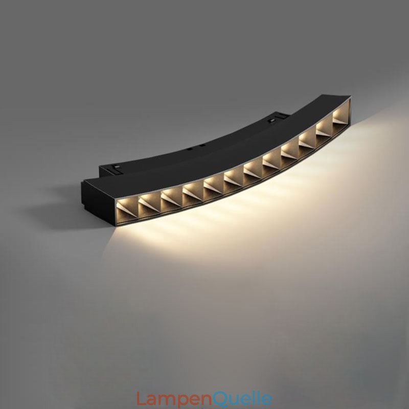 Kreisförmige magnetische Schienenleuchte Einbaustrahler Dekoratives Licht 80cm