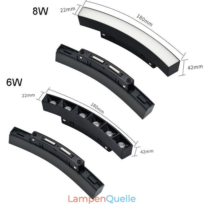 Kreisförmige Schienenleuchte Magnetischer Einbaustrahler Dekoratives Licht 60cm