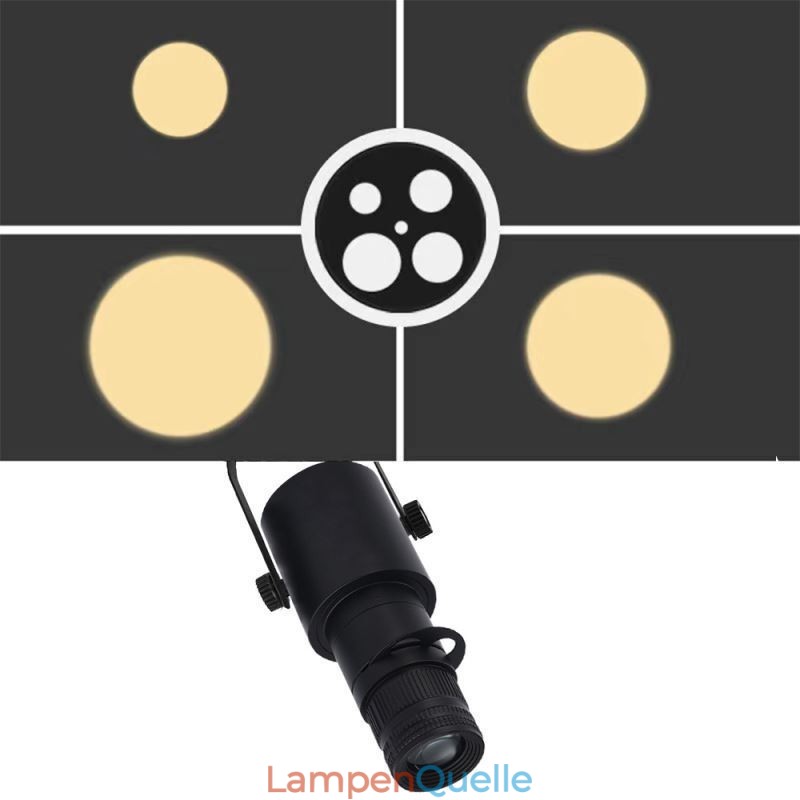 Spot Licht Bühne KTV Decke Strahler 4 Ebenen Der Blendeneinstellung