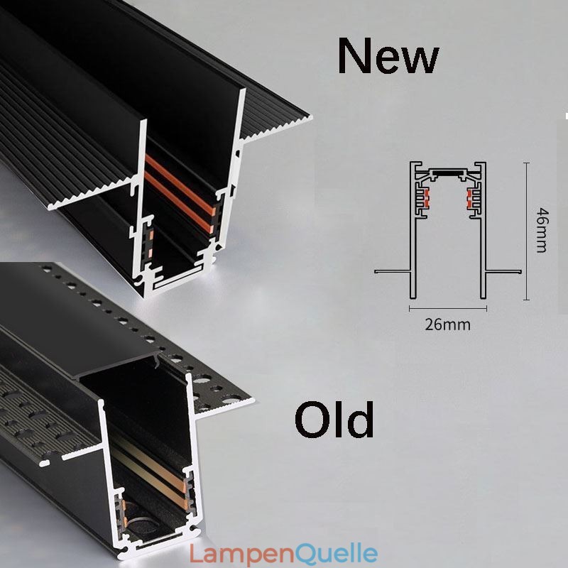 Einbaustrahler Magnetschienenleuchte Dekoratives Licht 3M*2