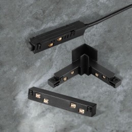 Zubehör für magnetische Schienenbeleuchtung Einbauschienen-Eckverbindung