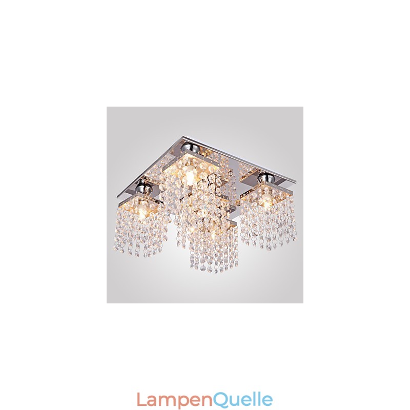 Ceiling Light Crystal Modern 5 Lights