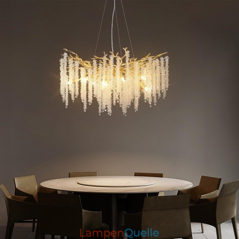 Modernes, exquisites Kristall-Kronleuchterlicht