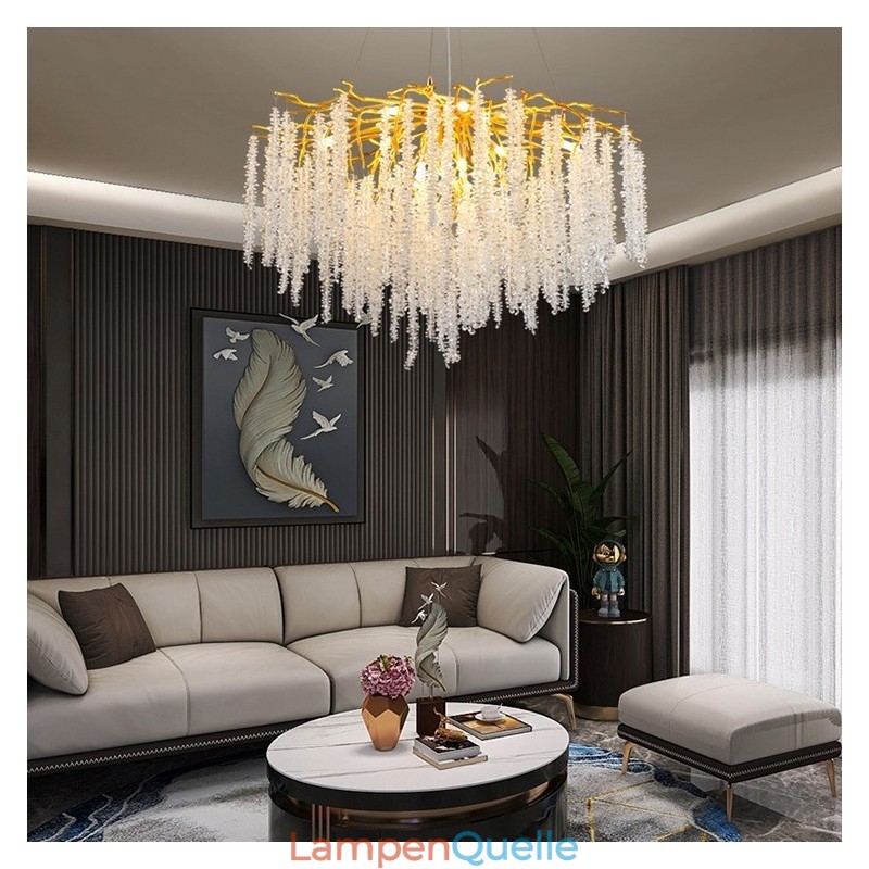 Modernes, exquisites Kristall-Kronleuchterlicht
