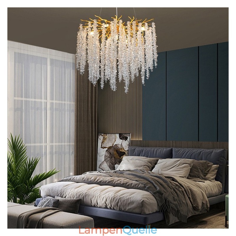 Modernes, exquisites Kristall-Kronleuchterlicht