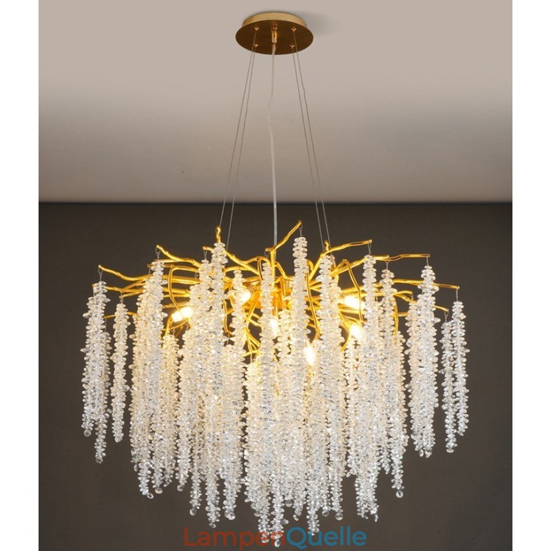 Modernes, exquisites Kristall-Kronleuchterlicht