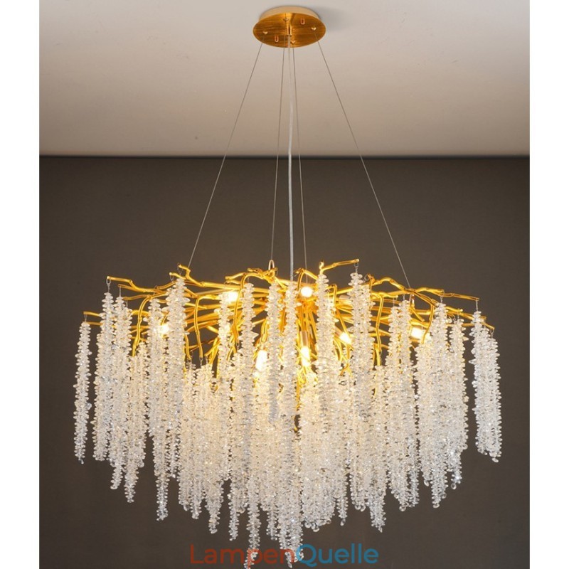 Modernes, exquisites Kristall-Kronleuchterlicht