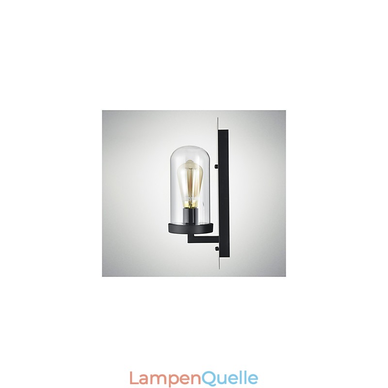 Rustikalen Stil Armaturen Eisen Glas Wand Leuchte Retro Wand Lampe Licht Von UNS