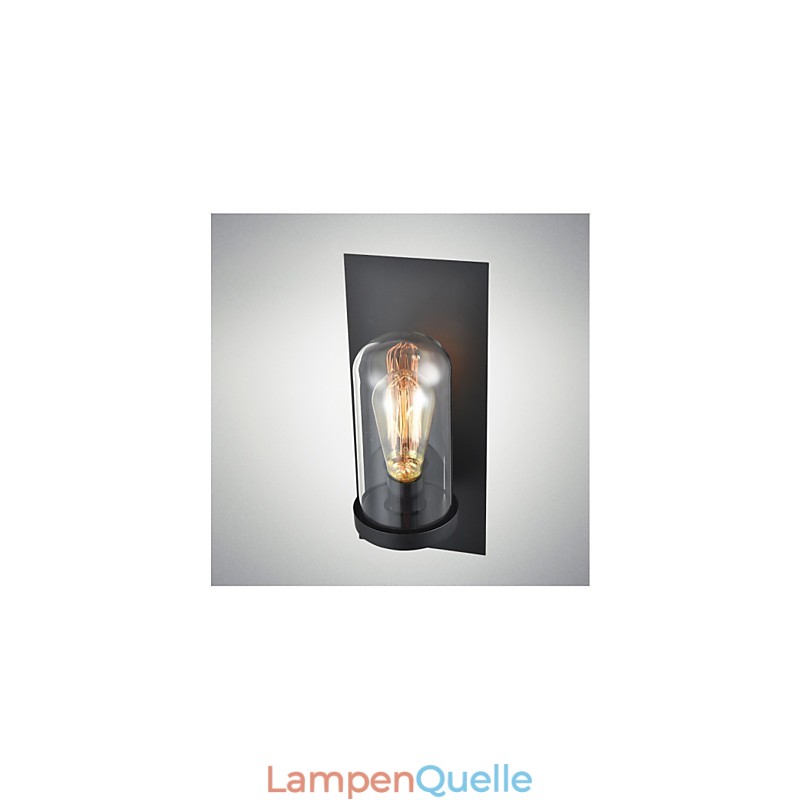 Rustikalen Stil Armaturen Eisen Glas Wand Leuchte Retro Wand Lampe Licht Von UNS
