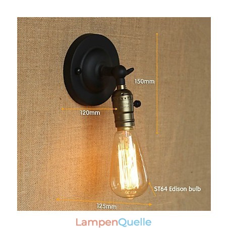 Edison Glühbirne Gang Retro Minimalistischen Nachttisch Gang Café Terrasse Kanal Mini Wandleuchte Edison Glühbirne Gang Retro Minimalistischen Nachttisch Gang Café Terrasse Kanal Mini Wandleuchte