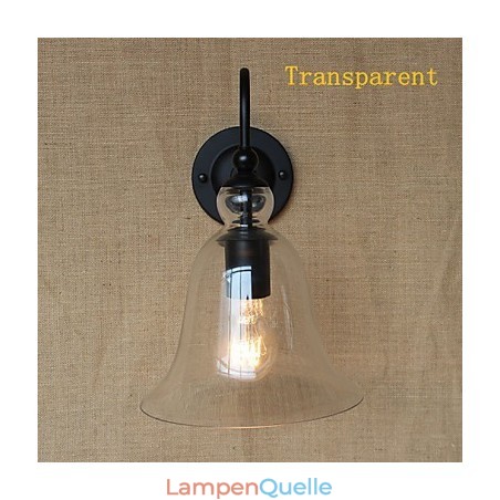 Amerikanischen Ländlichen Landschaft Pastoralen Minimalistischen Wohnzimmer Flur Dekoriert Glas Wand Leuchte