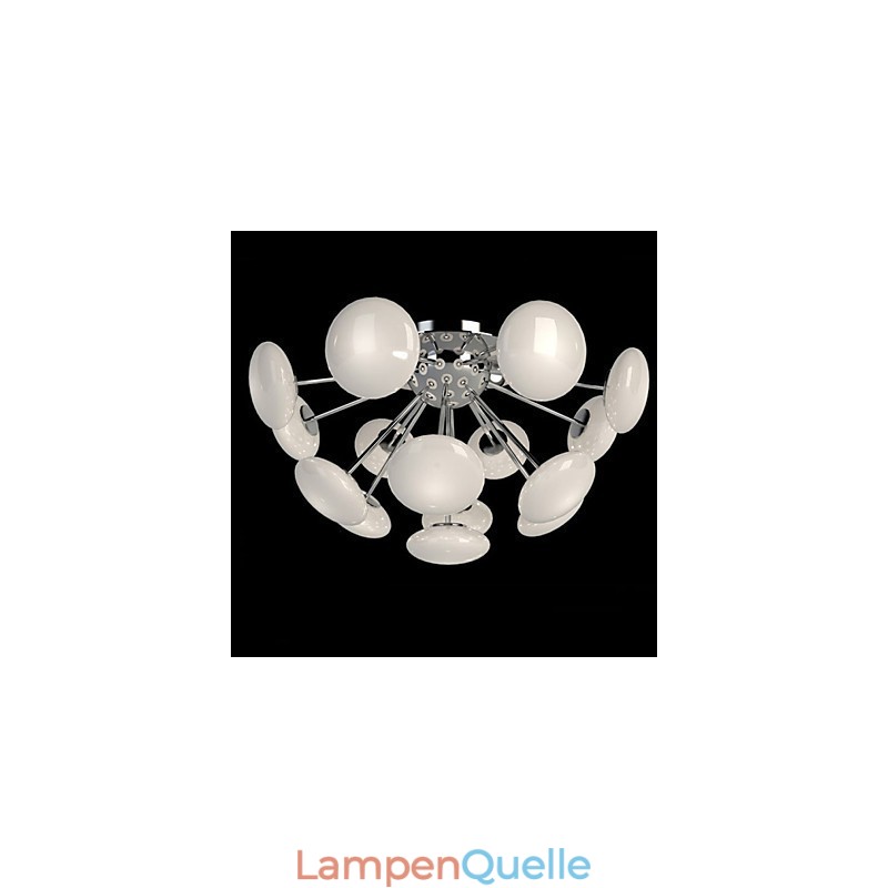 Moderne Yestaurant-Lampe, einfache kreisförmige Pendelleuchte aus Glas im europäischen Stil
