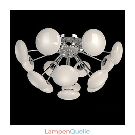 Moderne Yestaurant-Lampe, einfache kreisförmige Pendelleuchte aus Glas im europäischen Stil Moderne Yestaurant-Lampe, einfache kreisförmige Pendelleuchte aus Glas im europäischen Stil