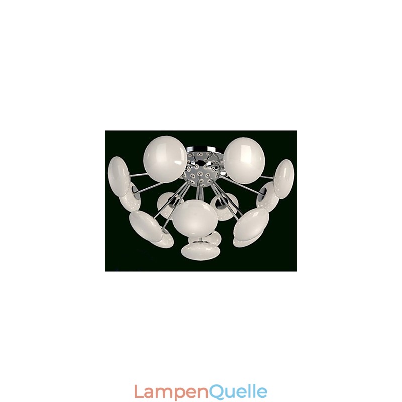Moderne Yestaurant-Lampe, einfache kreisförmige Pendelleuchte aus Glas im europäischen Stil