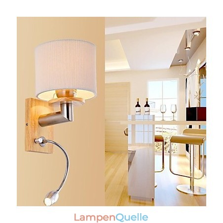 Wandleuchte One Light mit Leselicht Wandleuchte One Light mit Leselicht