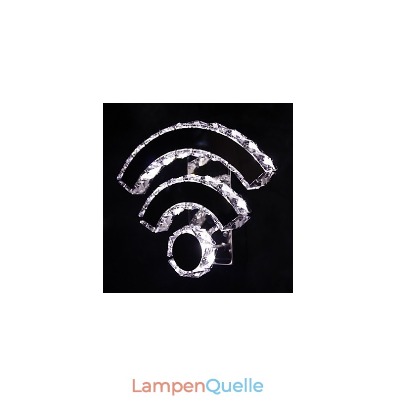 WIFI Kristall Wandleuchten Kristall Moderne Zeitgenössische Bett Wohnzimmer Hotel
