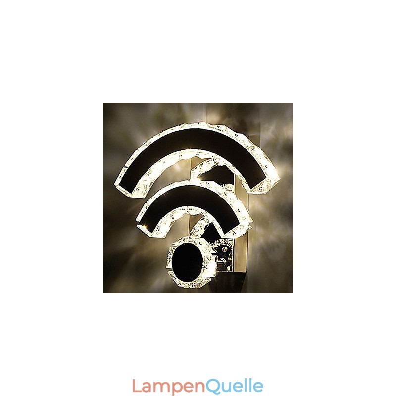 WIFI Kristall Wandleuchten Kristall Moderne Zeitgenössische Bett Wohnzimmer Hotel