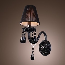 Kristallkerzen-Wandleuchten, modernes zeitgenössisches Glas