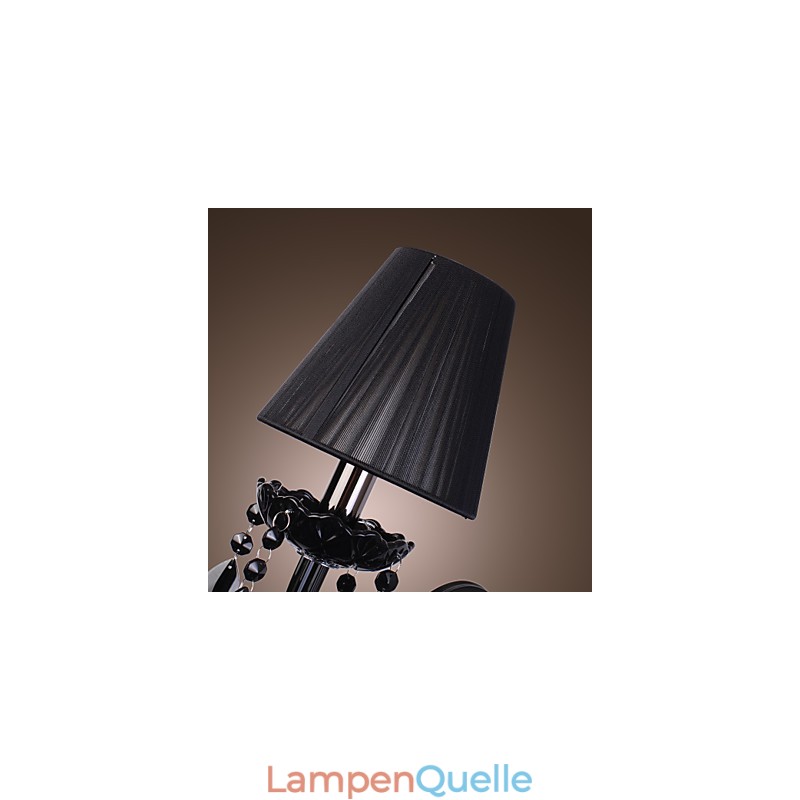 Kristallkerzen-Wandleuchten, modernes zeitgenössisches Glas