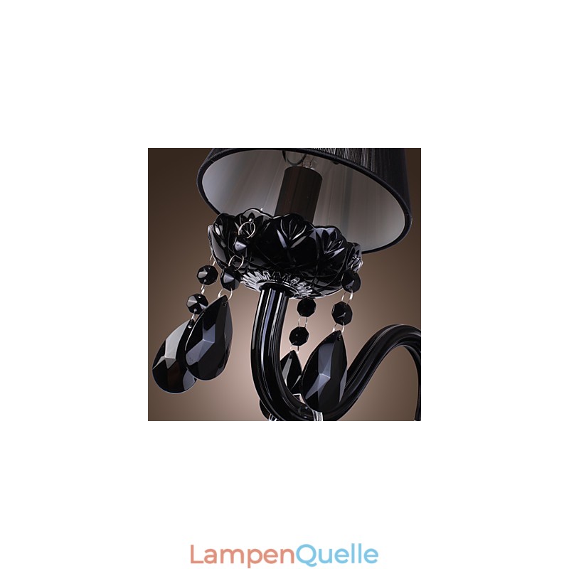 Kristallkerzen-Wandleuchten, modernes zeitgenössisches Glas