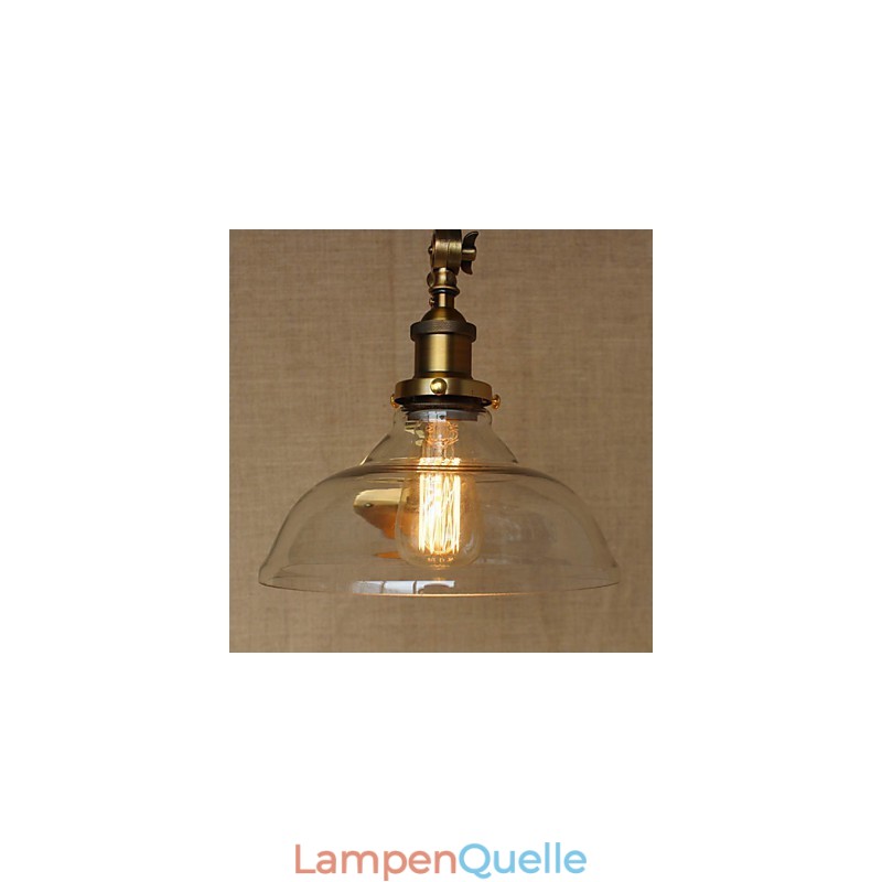 Die Eisen Glas Bronze Messing Arm Stil Retro Kreative Amerikanischen Land Halle Schlafzimmer Wand Lampe