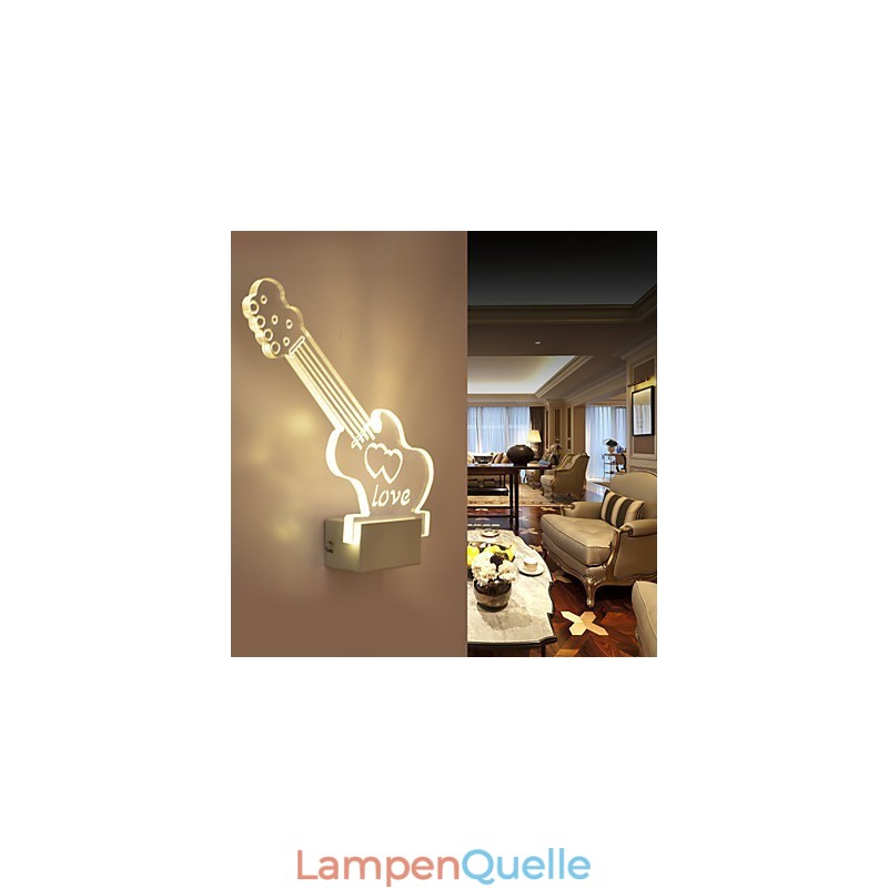 Acryl Wandleuchte PVC Lampe Licht Moderne Zeitgenössische Metall