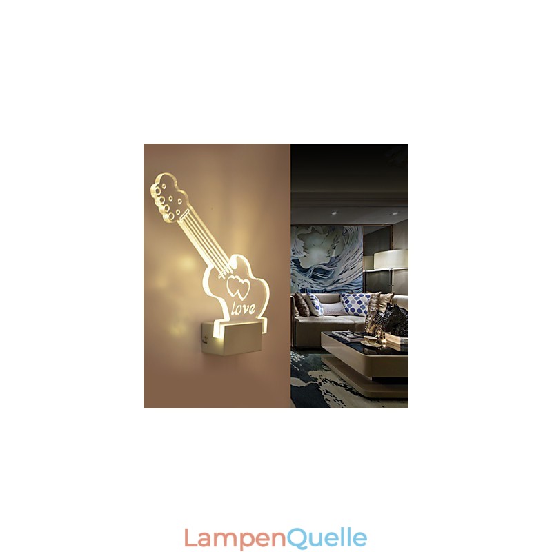 Acryl Wandleuchte PVC Lampe Licht Moderne Zeitgenössische Metall