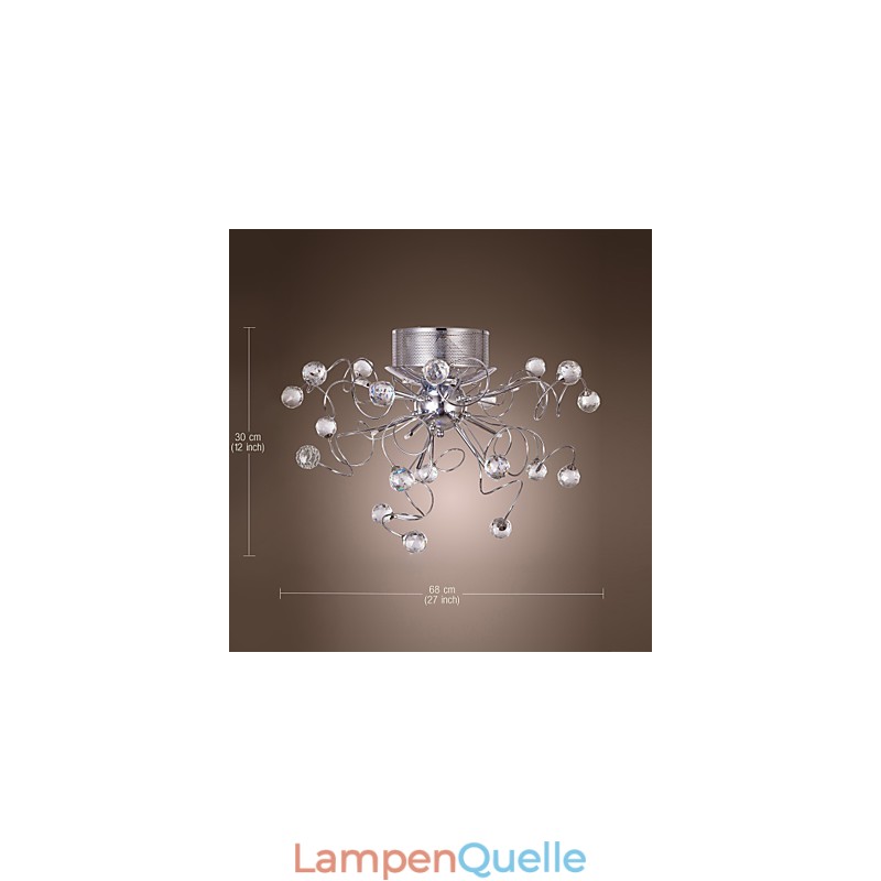 Kronleuchter Kristall Modernes Design Wohnzimmer 9 Lichter