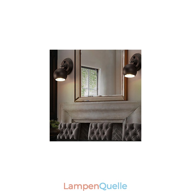 Loft Kreative Schmiedeeisen Wandleuchte Wiederherstellung der alten Weisen Lichter