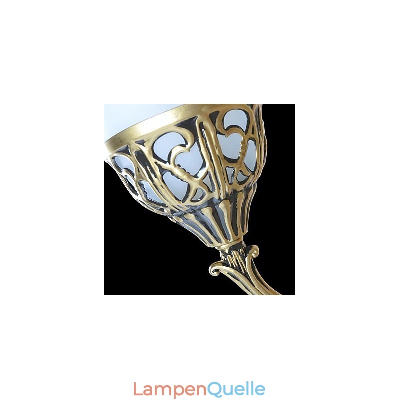 Bronze Wandleuchter Lichter Moiré Glas Europäischen Retro Klassische 220V