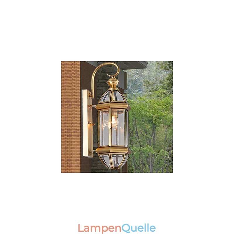 Außenlampe Gartenlampe Außenlampe Vollkupferlampe