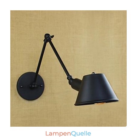 Vertraglich dekorierte Wandleuchte mit langem Arm Vertraglich dekorierte Wandleuchte mit langem Arm
