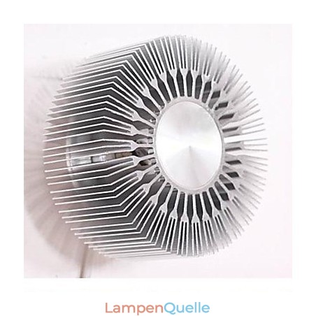 Eingebettete runde Aluminium-Projektionswandleuchte im Sonnenblumen-Stil Eingebettete runde Aluminium-Projektionswandleuchte im Sonnenblumen-Stil