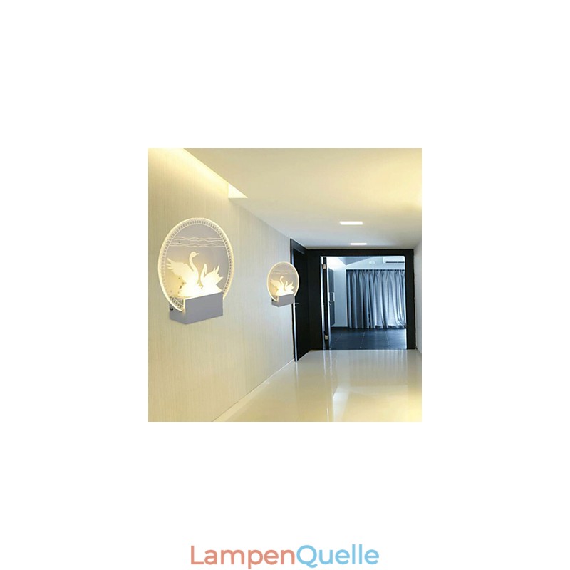 Acryl Wandleuchte PVC Lampe Licht Moderne Zeitgenössische Metall