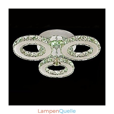 Kristall Unterputz 3 Lichter Moderne Transparent Galvanik Edelstahl Kristall Unterputz 3 Lichter Moderne Transparent Galvanik Edelstahl
