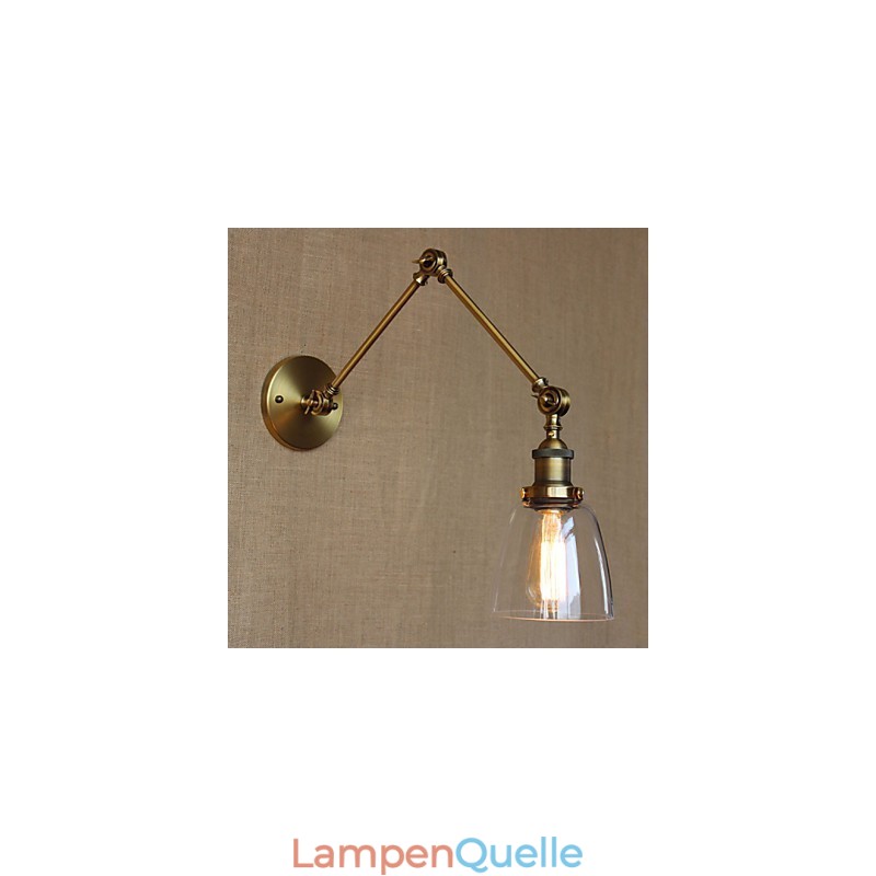 Retro Vintage RACK Schlafzimmer Nachttisch Exklusive Hotel Lobby Dekoriert Antike Bronze Wandleuchte