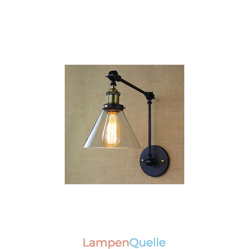 Mittelmeer Dorf Retro Pastoralen Glas Dekorative Wandleuchte Kleidung Shop Restaurant Kaffee