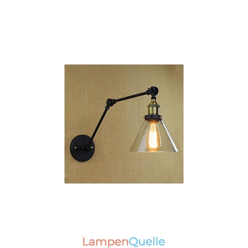 Mittelmeer Dorf Retro Pastoralen Glas Dekorative Wandleuchte Kleidung Shop Restaurant Kaffee