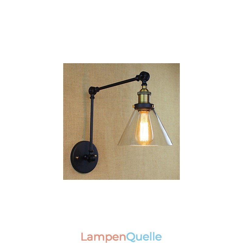 Mittelmeer Dorf Retro Pastoralen Glas Dekorative Wandleuchte Kleidung Shop Restaurant Kaffee